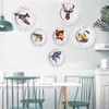 SOSPIRO 10 Pack Stainless Steel Plate Hangers for Walls Compatible