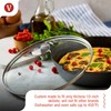 9.5-Inch Glass Lid for Victoria Round 10-Inch Cast Iron Skillet