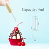 moveland 4ml Plastic Cupcake Pipettes Squeeze Syringes, 50 Pcs Disposable