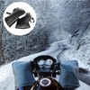 Bike Handlebar Mittens Waterproof Motorcycle Gloves Winter Thermal Windproof PU