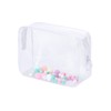 Copeflap Plush Carrying Bag, Sewn Pouch, Pain Bag, Transparent, Clear