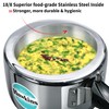HAWKINS Triply Stainless Steel Pressure Cooker, Inner Lid Induction Cooker,