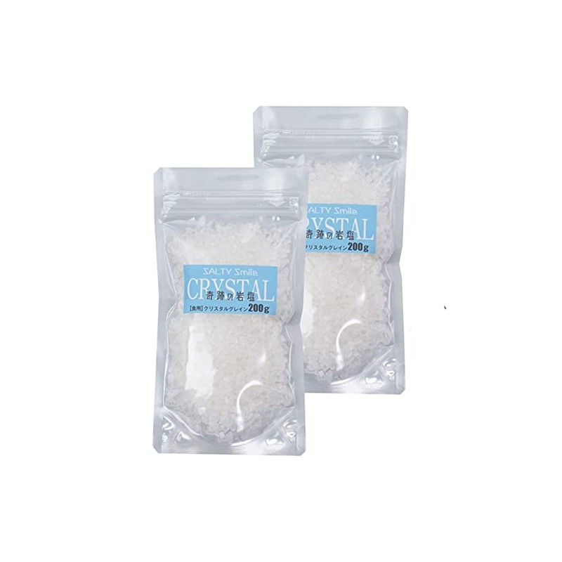 Miracle Rock Salt Crystal Salt Mill Type [Edible] (200g 2
