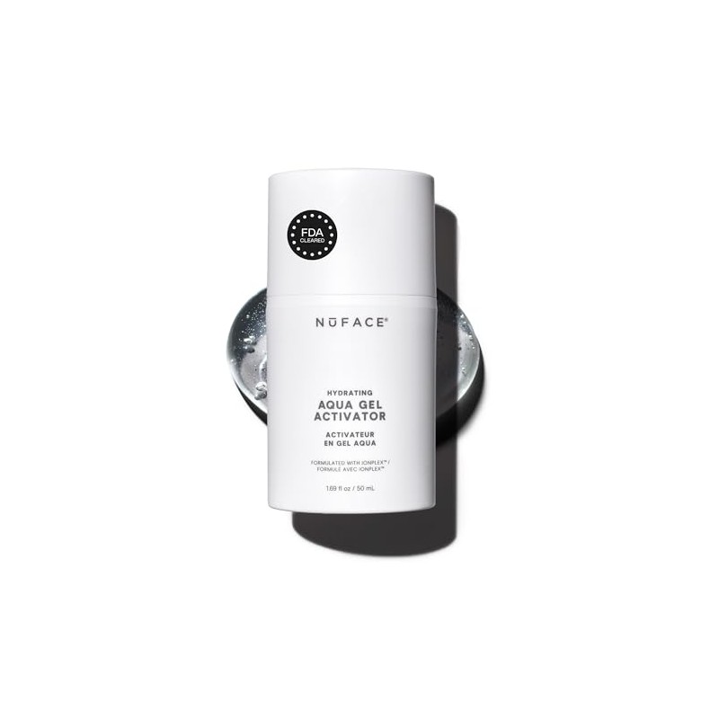 NuFACE Hydrating Aqua Gel Activator, 1.69 Fl Oz.