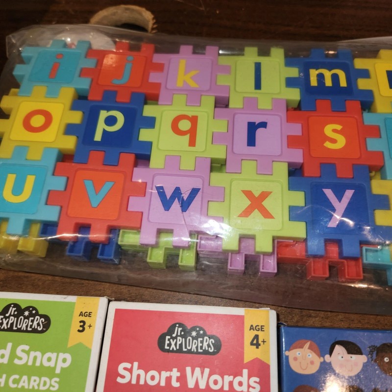 Ankyo Puzzle Connectors Alphabet & Numbers STEM plus sets of