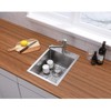 VALISY 15x20 Inch Bar Sink Drop In, Topmount Small 16