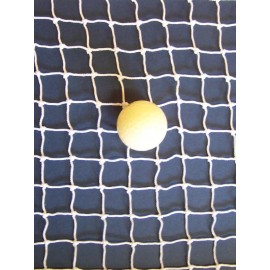 Goodwin Netting 15' x 18'  White Square Mesh Nylon Golf Backstop Barrier 1" Nylon #18 Netting