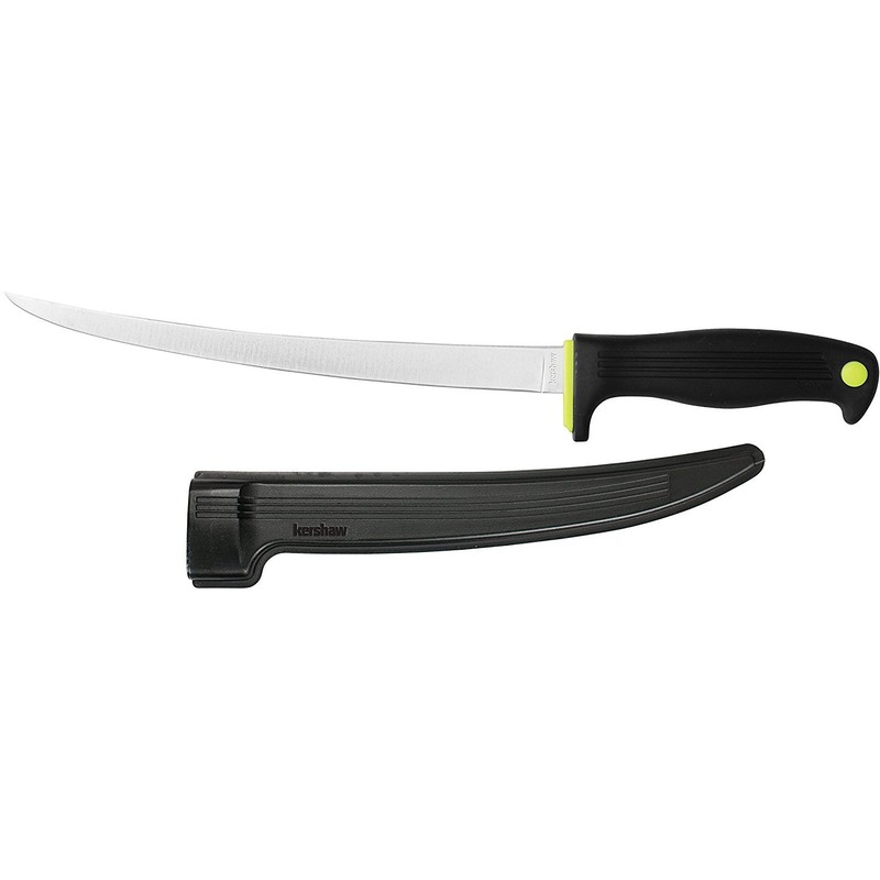 Kershaw 9" Fish Fillet Knife, Stainless Steel Blade, Includes ABS