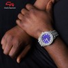 Charles Raymond Hip Hop iced Out Blinged Men's New Diamond