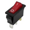 120927-24 120 Volt Rocker Switch Lighted On Off for FMI