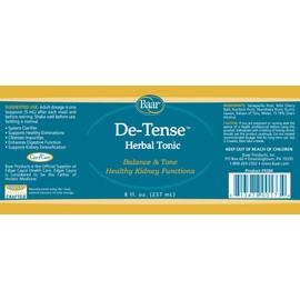 De-Tense Herbal Tonic, 8 Fluid Ounces