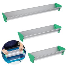 3 Pcs Dual Edge Scoop Coaters, 8” 10” 16” Aluminum Emulsion Coaters, Silk Screen Printing Scoop Coating Tools, Silk Screen Printing Press Tools