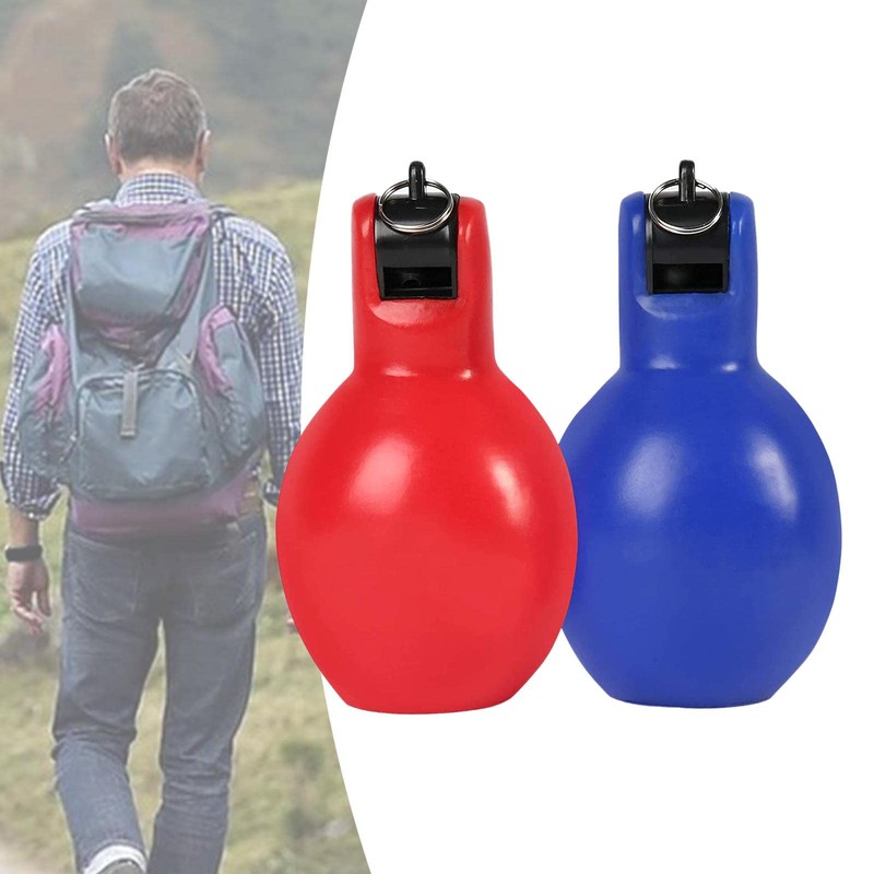 Perfeclan Portable Squeeze Whistle, Outdoor Sports Loud Sound Gift Equipment