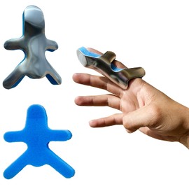 Férula Para Dedo Ajustable Cómodo Modelo Flexible Soporte Protector Tipo Rana