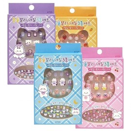 Nail decoration nail art 3P nail shop cute set random