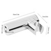 Handheld Shower Head Holder, Rotatable Wall Bracket Stand, Hand Shower