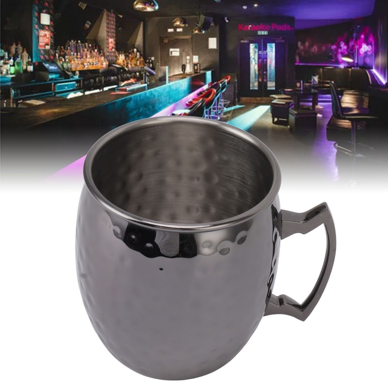 Moscow Mule Mug 600ml Capacity Stainless Steel Beer Cocktail Cup