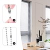 1 roller blind chain connector, 12 white k buckles, 10