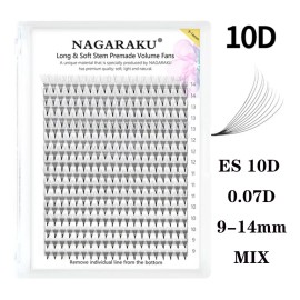 Nagaraku Extensión De Pestañas Prearmados Volumen 5d 6d 10d