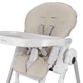 Babysanity Universal High Chair Cover Made of Soft Cotton Terry Towelling Gives Your High Chair a Dry and Fresh Feeling 100% Made in Italy (Beige)