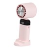 Folding Small Fan USB Rechargeable Fan Digital Display Portable Desktop