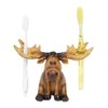 Moose with Decorative Antlers Toothbrush Holder for Cabin or Lodge