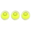 Three 12mm X 7mm Circular Bubble Spirit Level /Tripod NEW