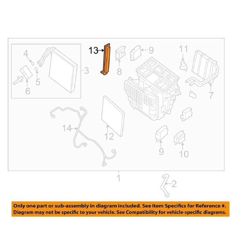 Autokemat 27276-3JC1A - Cubierta para puerta de filtro de aire