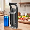 JAPCHET 2 Pack 16 oz Metal Can Crusher, Heavy-Duty Wall-Mounted