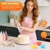 Dessert Decorating Syringe Set, 24Pcs Frosting Piping Kit with 6