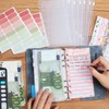 ANYUKE A6 Budget Planner, Financial Binder, Cash Stuffing, with Sleeves,