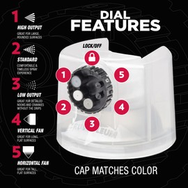 Rust-Oleum Rust-Oleum 2X Automotive Enamel Custom Spray 5-in-1 Spray Paint, 12 oz, Gloss Clear