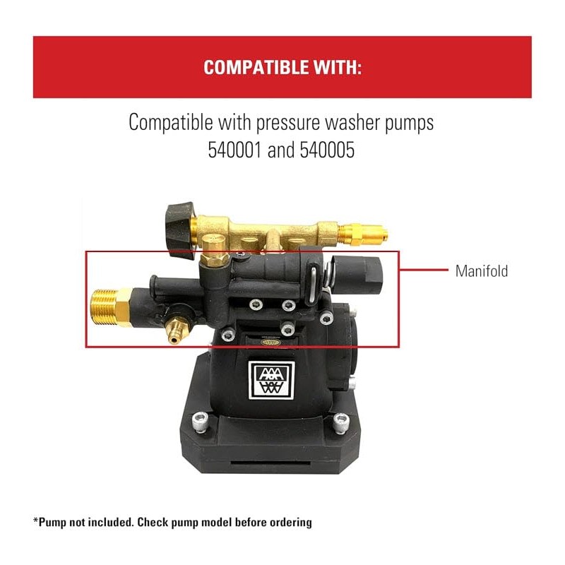 Simpson Cleaning 7112336 Manifold Replacement Kit for AAA 540001 and