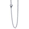 Kiss of Leather Dainty Cross Pendant 925 Sterling Silver with