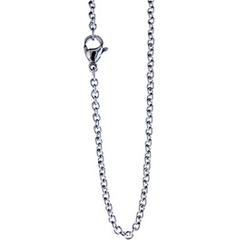 Kiss of Leather Dainty Cross Pendant 925 Sterling Silver with Chain 45-65 cm, Stainless Steel