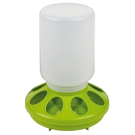 Nobby Küken Automatic Feeder Plastic 1 kg, Diameter 15.5 x 20.5 cm, Green
