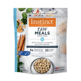 Instinct Raw Meals Freeze-Dried Cat Food - Pollock, 24 Ounces