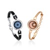 TOTWOO Long Distance Touch Bracelets for Couples