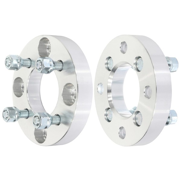 SCITOO 2Pcs 4x4.5 to 4x100 Wheel Adapters 1 inch Studs