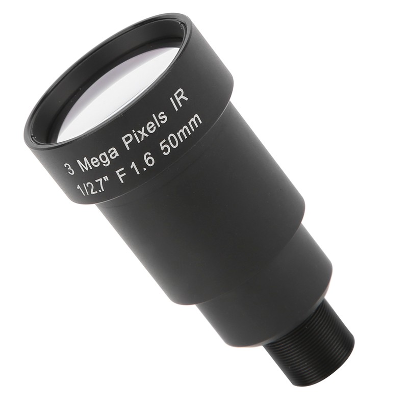 50mm Single Board Lens 3MP HD Wide Angle M12 Interface