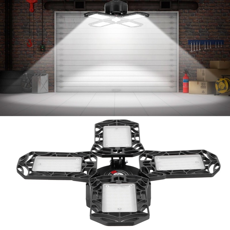 120W 96LED Mining Lamp E26/E27 Folding Ultra Bright Garage Light