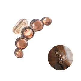 FOMIYES Drill Hair Claw Women's Hair Claws for Girls for Women Uv Resistant Fashionable Random Color