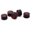 CUESOUL 5pcs Pigskin 14mm 10 Layer Cue Tips Billiard Pool