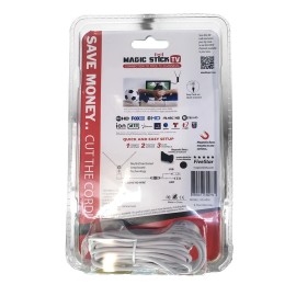Magic Stick TV  Amplified HDTV Antenna Fire stick TV UHF/VHF 8K 4K Clear HDTV WT