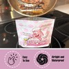 Piggy Pouch Bacon Grease Container Trapper Storage Bags Oil Keeper,