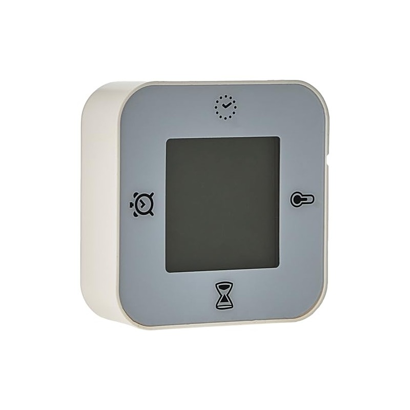 IKEA.. 802.770.04 Klockis Clock/Thermometer/Alarm/Timer, White