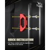 RENO Tie Down Hooks, Aluminium Bed Tie Down Anchors D
