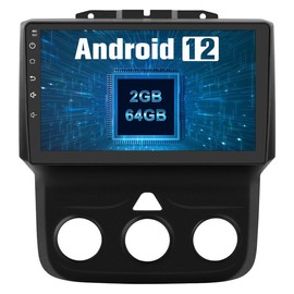 Junsun Car Radio for Dodge Ram 2013 2014 2015 2016 2017 2018 Android Stereo 9 inch touch screen Wireless Carplay Auto GPS navigation multimedia video player - model: wifi 2+64GB