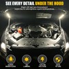 Fervorbeam 2pcs Under Hood Light Strip Kit White 42LEDs Waterproof