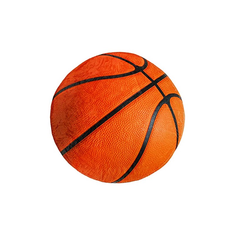 Basketball Blanket Soft Plush Round Throw Blanket for Bed,Couch or